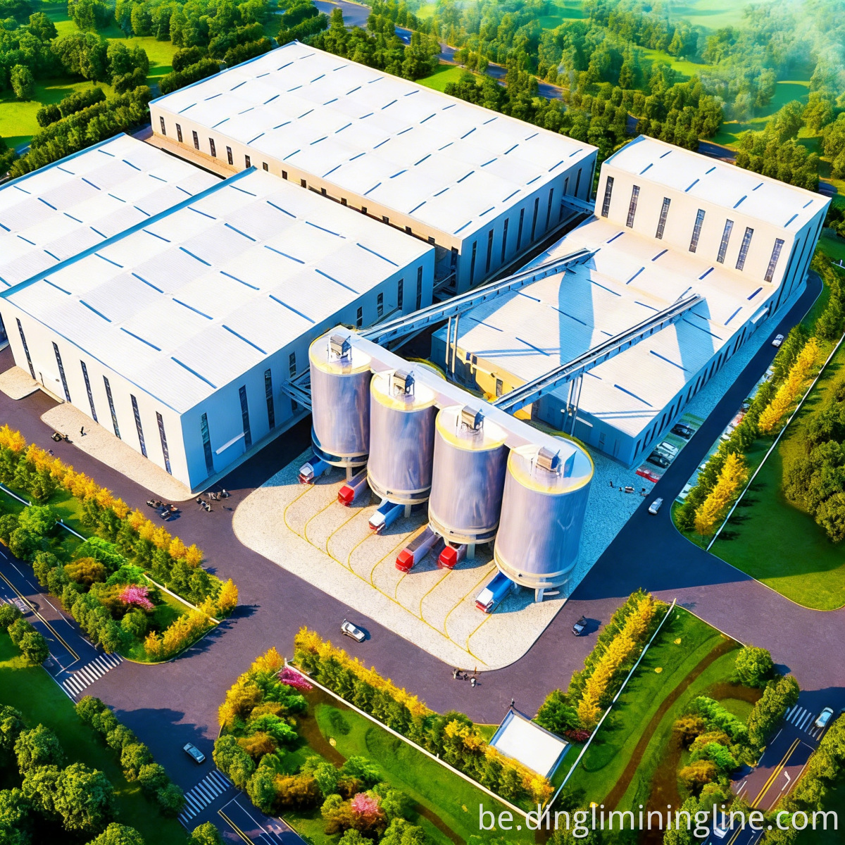 Large Scale Sand Aggregate Production Line